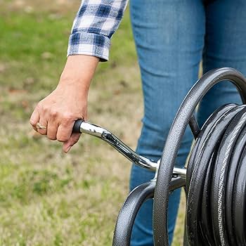 Amazon.com : XtremepowerUS Hose Reel Cart, Hose Cart with